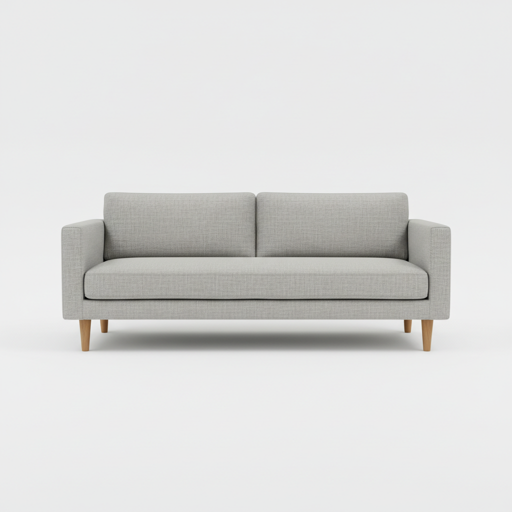 Linen Low-Profile Sofa