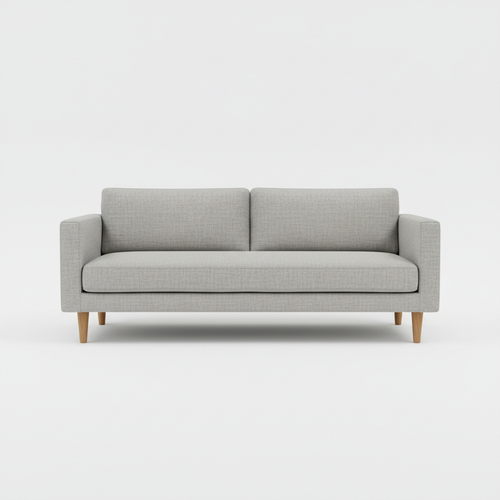Linen Low-Profile Sofa